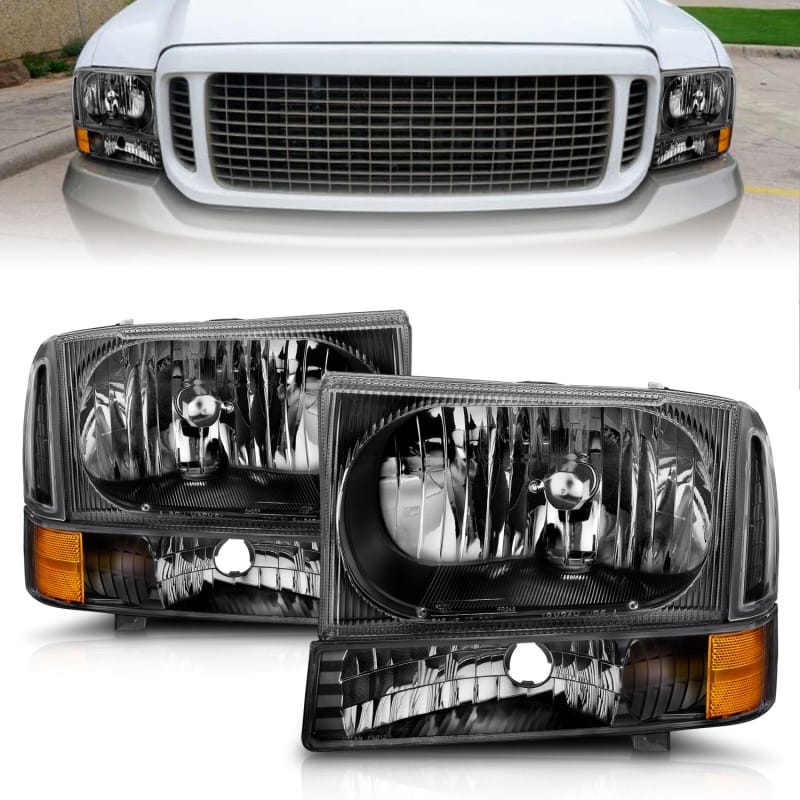 ANZO — Crystal Headlight Set