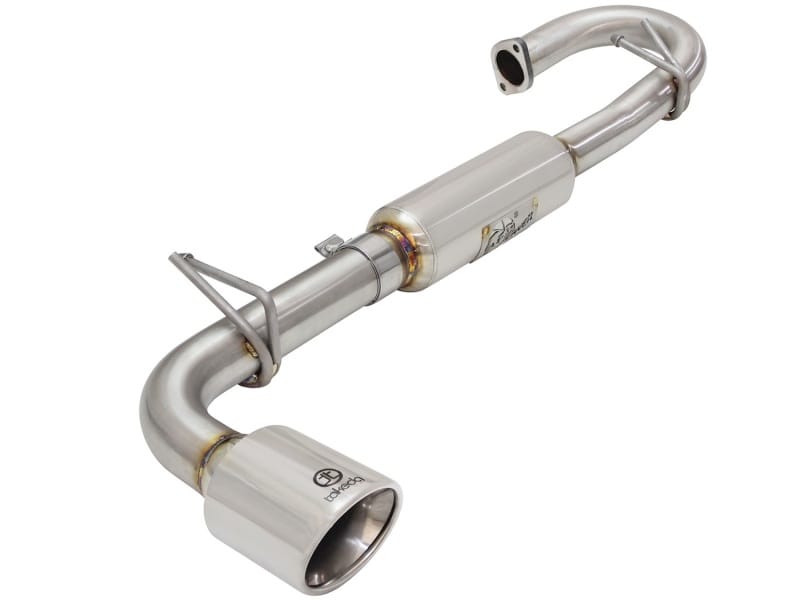 aFe — Takeda 2-1/4 to 2-1/2 IN Stainless Steel Axle-Back Exhaust Sys w/Polished Tip