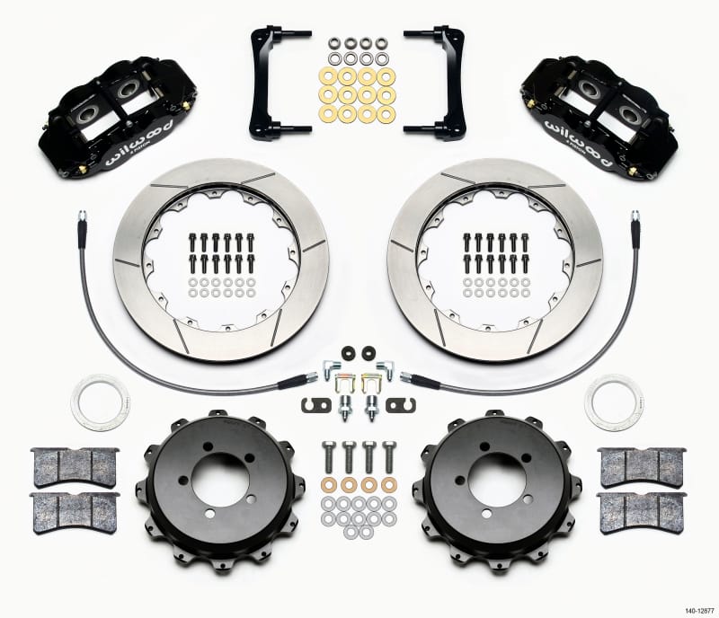 Wilwood — KIT,REAR,SUBARU WRX 08-12,FNSL4R 12.88x.81,REAR MT,W/LINES