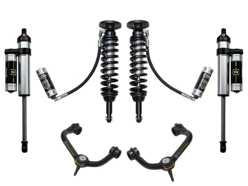 ICON — 09-13 FORD F150 2WD 1.75-2.63" STAGE 4 SUSPENSION SYSTEM W TUBULAR UCA