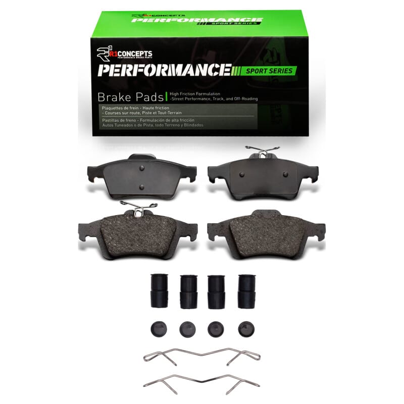 R1 Concepts — R1 2003-2023 Cadillac BLS (Mexico) Rear R1 Performance Sport Pads & Hardware Kit
R1 Performance Sport