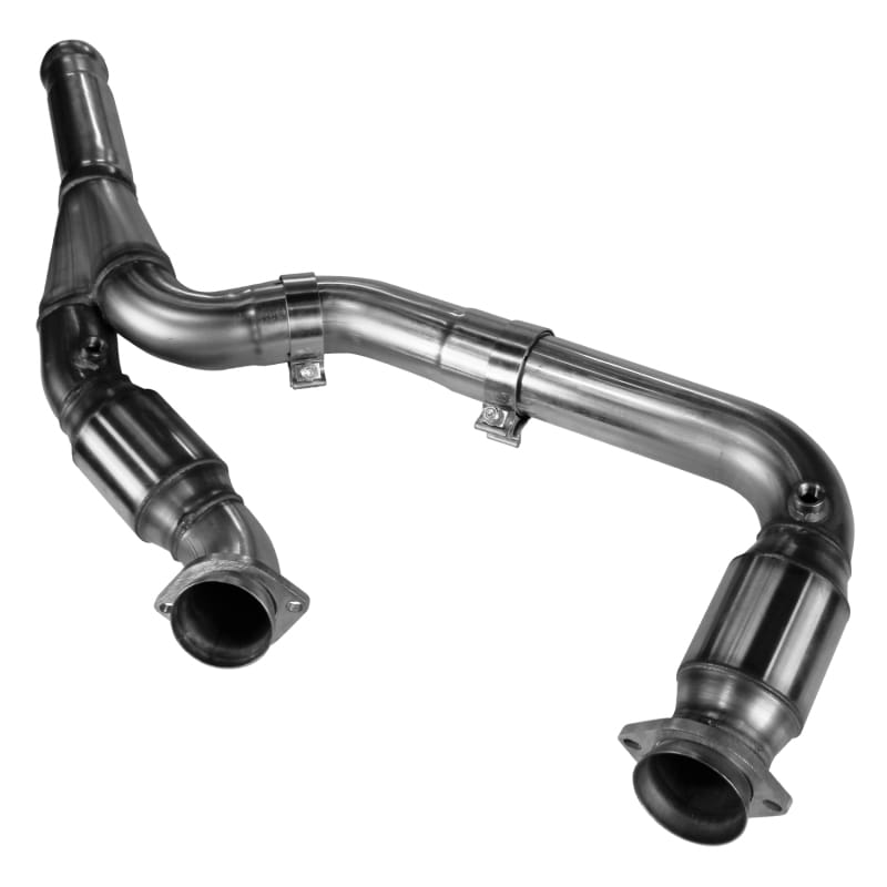 Kooks Headers — 3in. Stainless Catted Y-Pipe. 2014-2019 GM Truck/2015-2020 SUV 5.3L.
3" Stainless Catted Y-Pipe. 2014-2019 GM Truck / 2015-2020 SUV 5.3L.