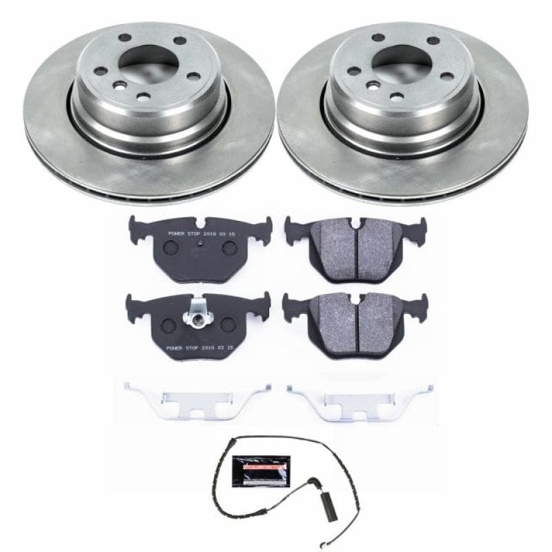PowerStop — Track Day Spec High-Performance Brake Pad and Rotor Kit