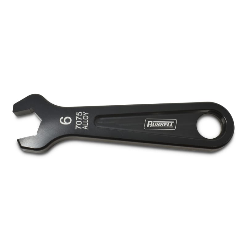 Russell — 6AN Russell Single Hose End Wrench With Anodized Finish