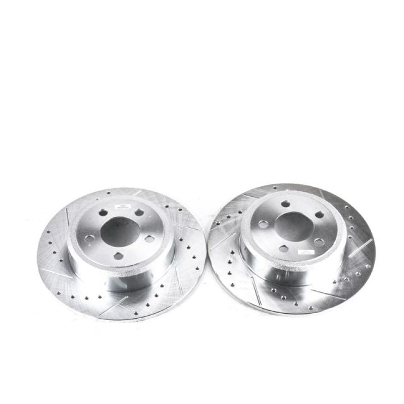 PowerStop — PowerStop Evolution Performance Drilled, Slotted & Plated Brake Rotor Pair