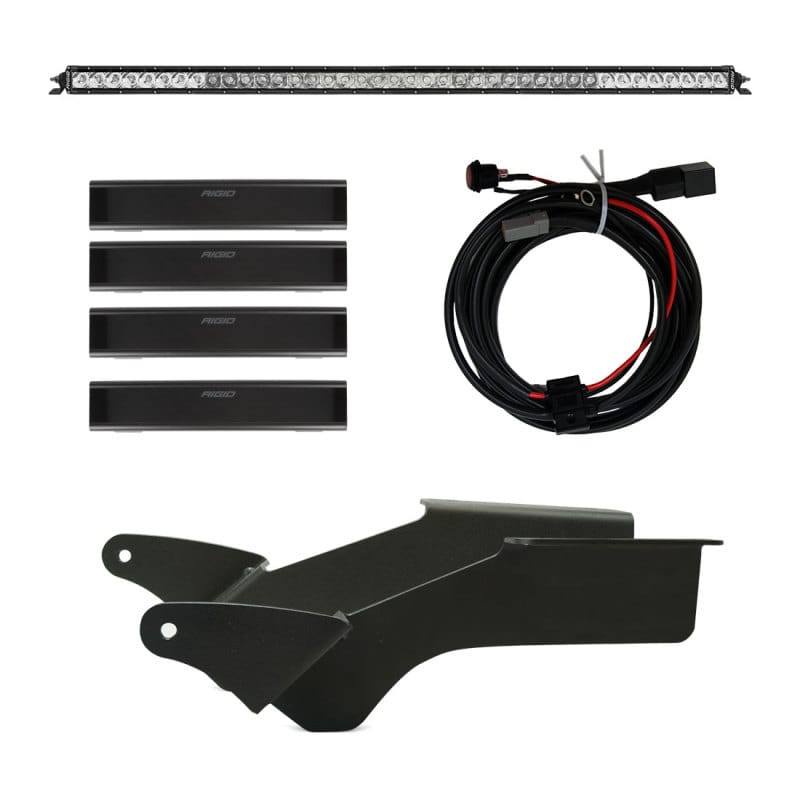 Rigid Industries — 2021 Bronco Roof Rack Light Kit with a SR Spot/Flood Combo Bar Included