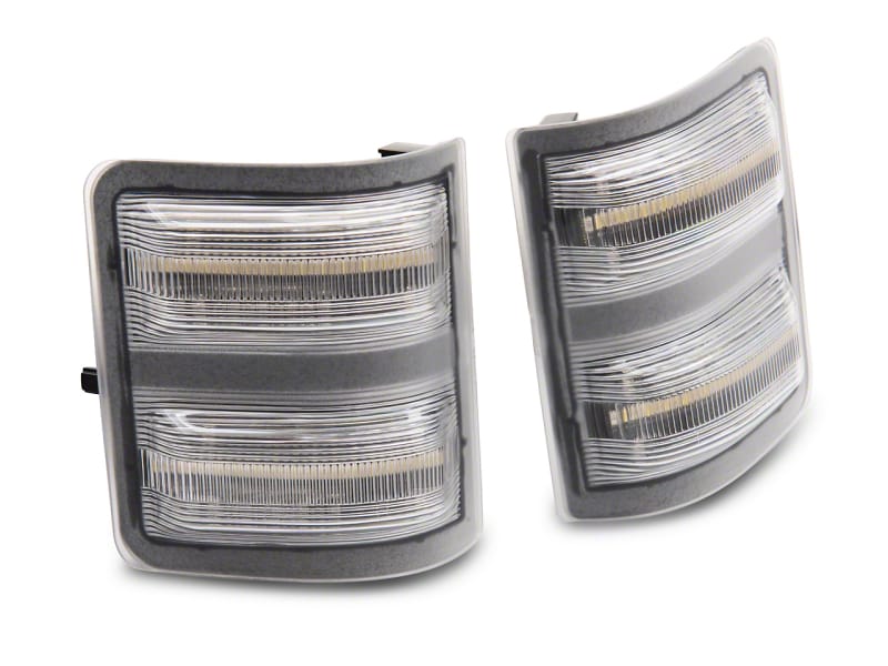Raxiom — Raxiom 11-16 Ford F-250/F-350 Super Duty Axial LED SEQL Switchback Side Mirror Marker Lamps- Clear
Lights