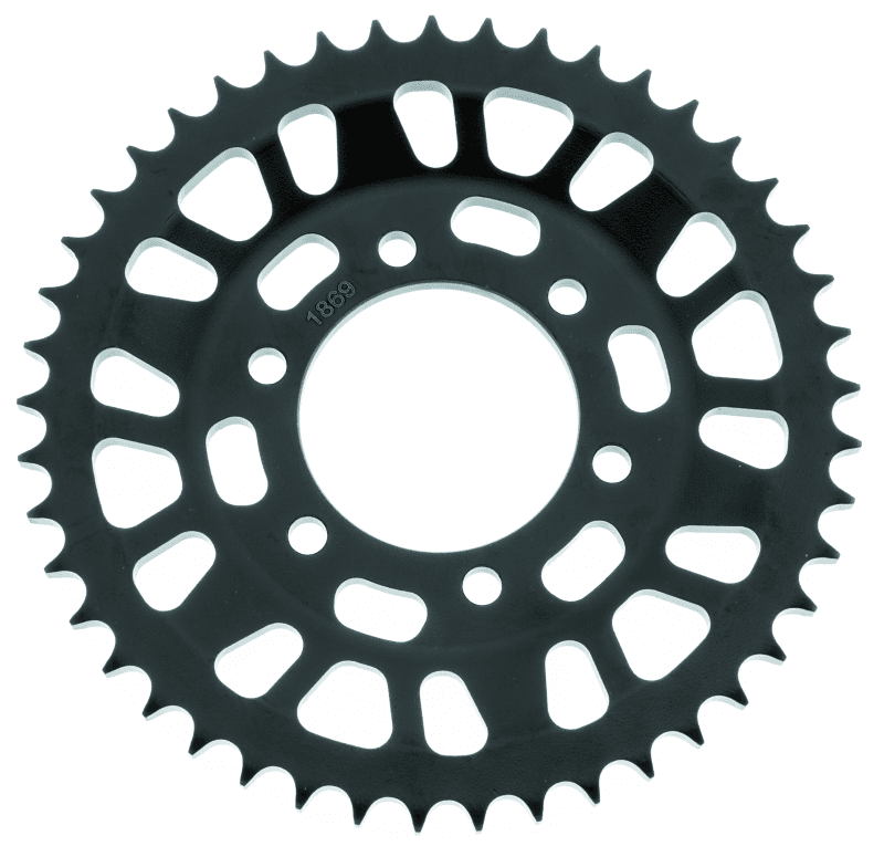 BikeMaster — BikeMaster Yamaha Rear Steel Sprocket 428 45T - Black