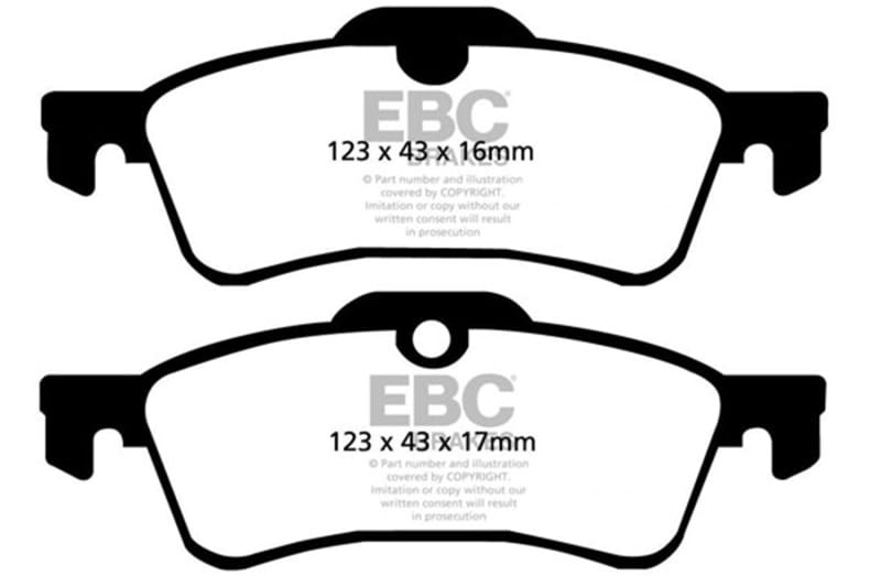 EBC — Ultimax OEM Replacement Brake Pads