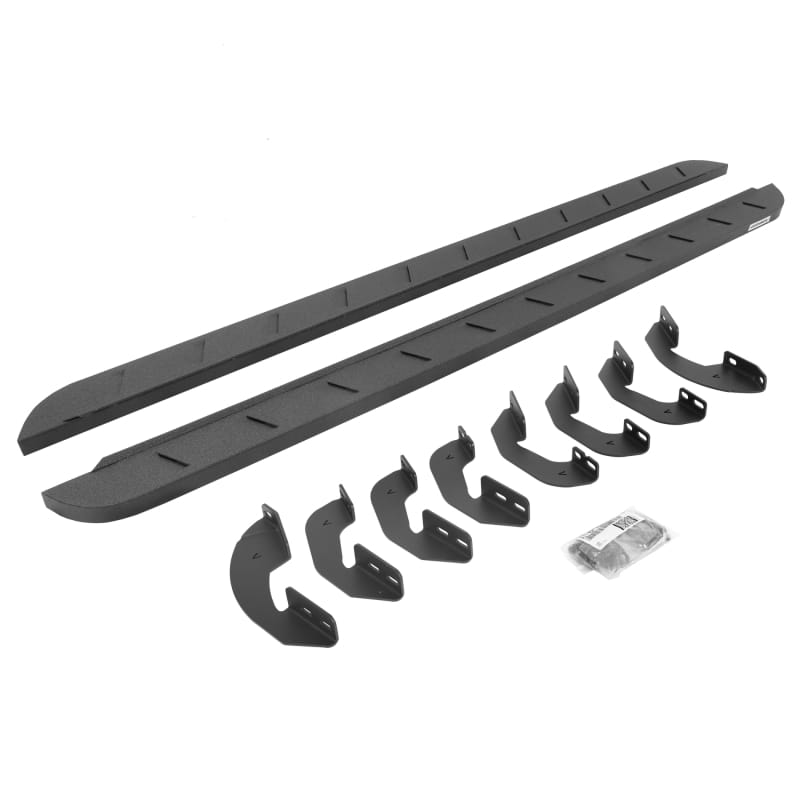 Go Rhino — RB10 Slim Line Running Boards with Mounting Brackets Kit