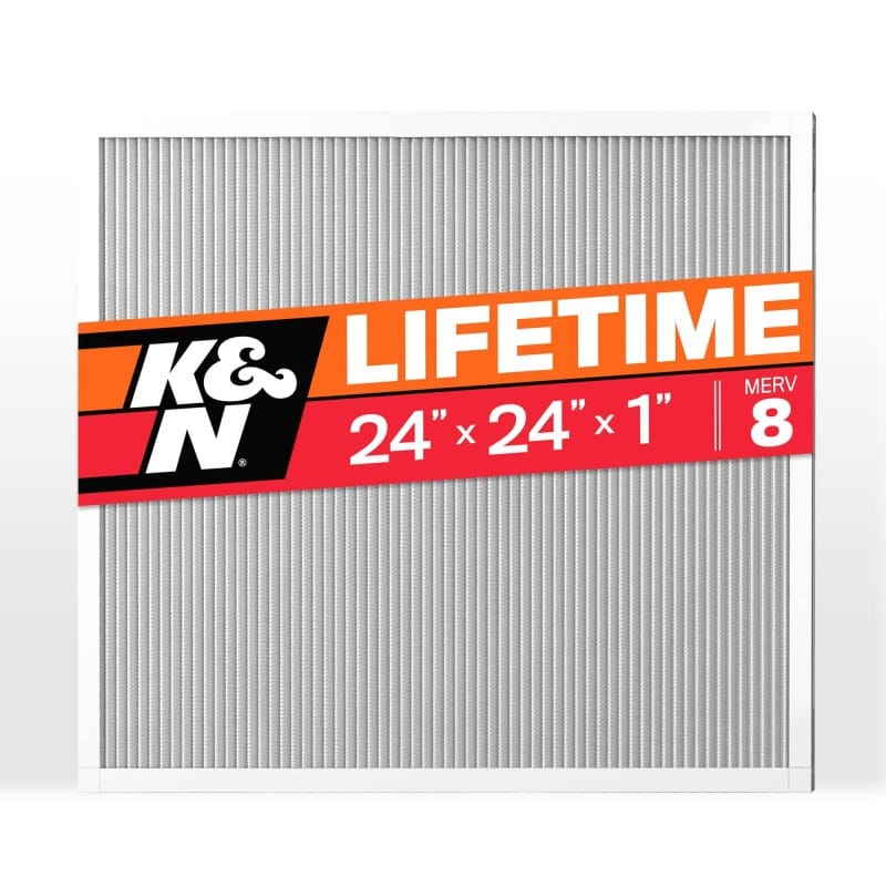 K&N Engineering — HVAC Filter; 24 x 24 x 1, MERV 8