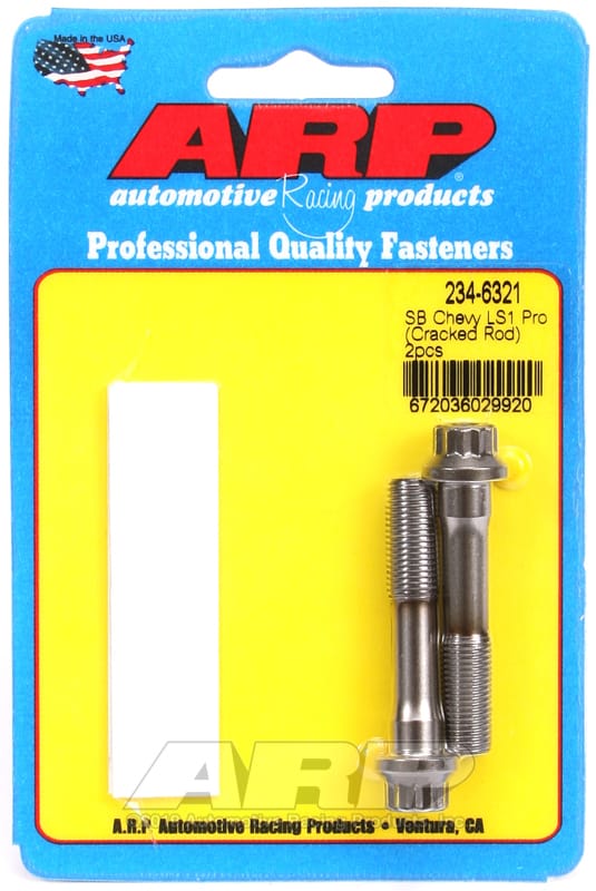 ARP — ARP SB Chevy LS1 inCracked Rodin Rod Bolt Kit (2 Piece)
