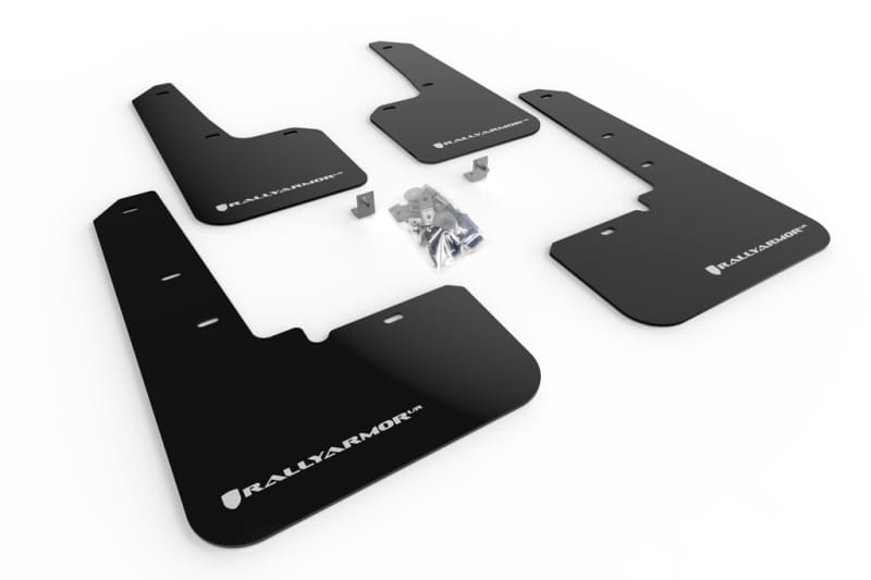 Rally Armor — In line with Subaru's attestations of rugged reliability, the automaker's X-MODE® options Outback owners with snow, dirt, and mud settings to maintain stability and traction over inconstant conditions
Black Mud Flap/White Logo