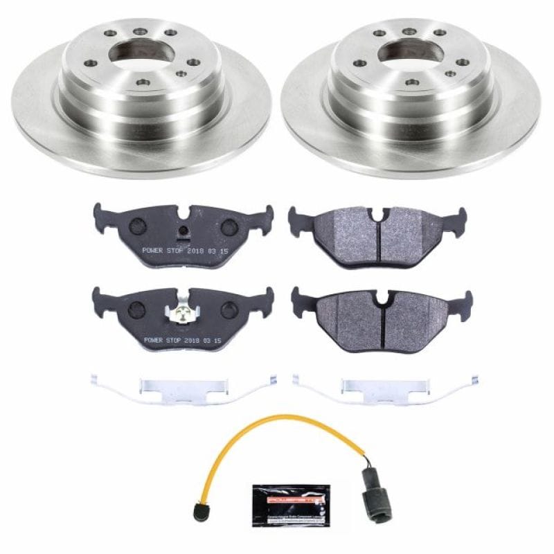 PowerStop — Track Day Spec High-Performance Brake Pad and Rotor Kit