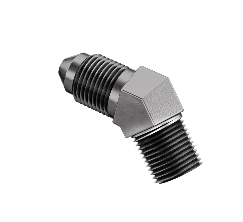 Goodridge — Goodridge 45 Deg Male Adaptor AN3 to 1/8 NPT