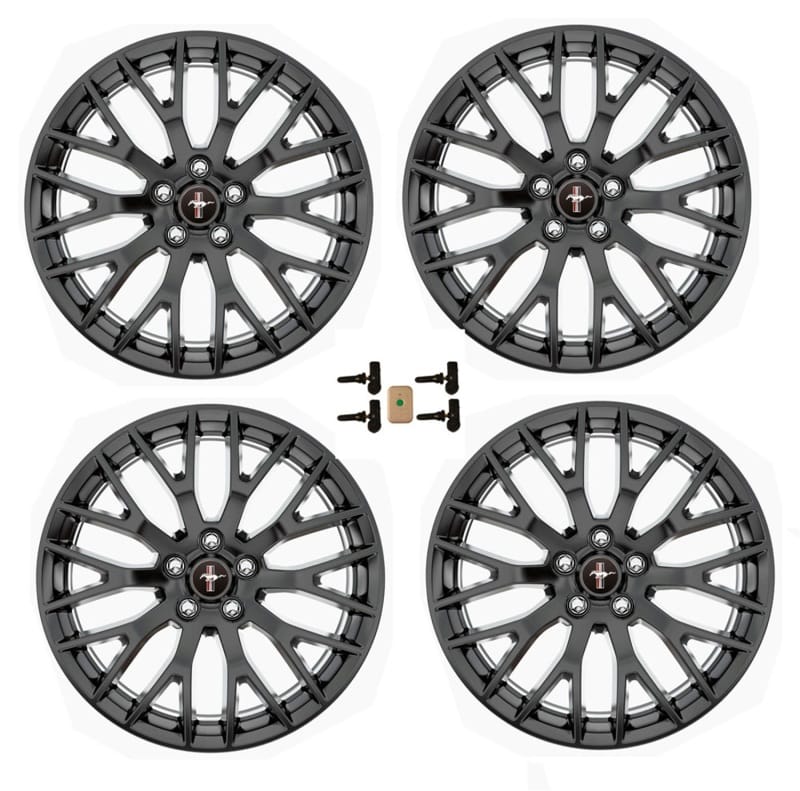 Ford Racing — 2015-23 Mustang Pp Wheel Kit 19X9/9.5- Matte Black
Wheel Set w/TPMS Kit