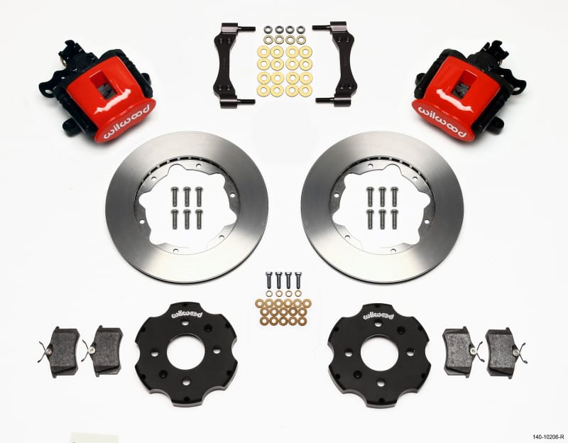 Wilwood — KIT,REAR,CPB,CIVIC/INTEGRA,DISC,2.39 HUB OFFSET,11.00 ROTOR,RED