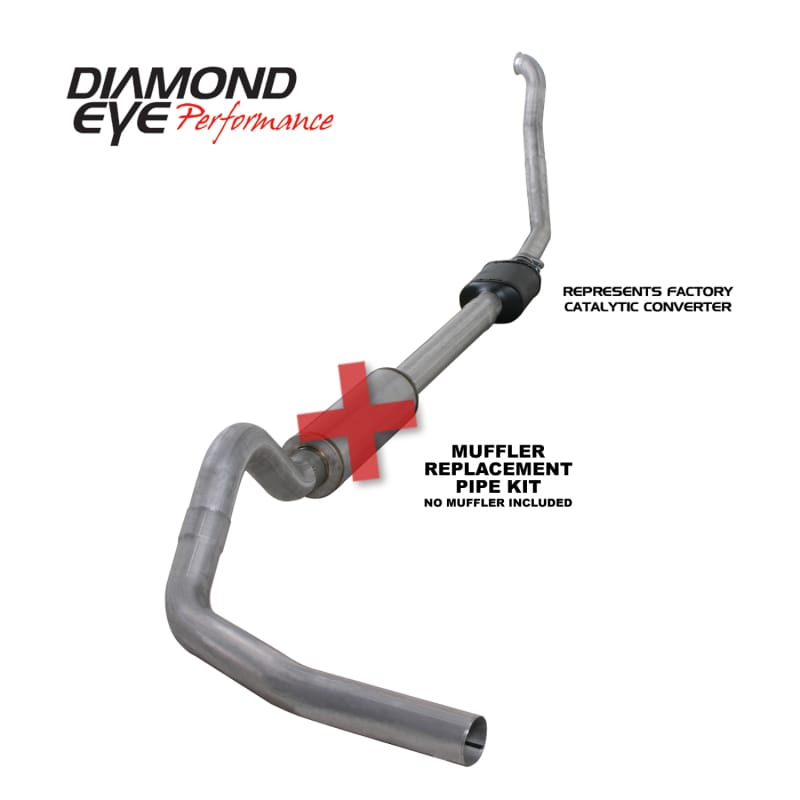 Diamond Eye Performance — 1994-1997.5 FORD 7.3L POWERSTROKE F250/F350 (ALL CAB AND BED LENGTHS) 4in. ALUMI