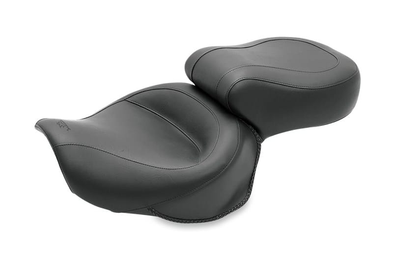 Mustang Motorcycle — Mustang 06-17 Harley Dyna Wide Touring 1PC Seat - Black