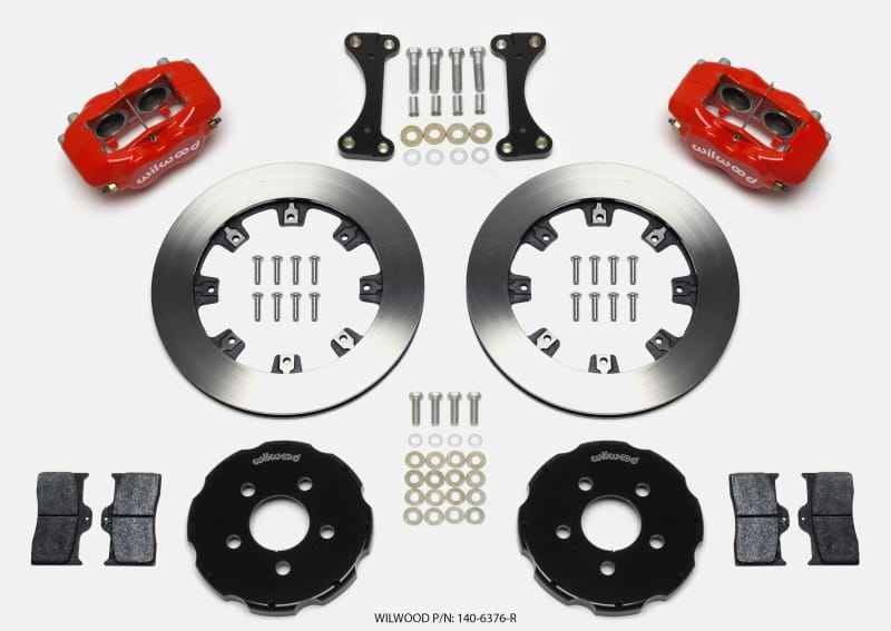 Wilwood — KIT,FRONT,FDLI,PT,SRT/4,12.19 ROTOR RED