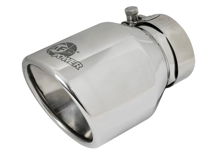 aFe — MACH Force-Xp 304 Stainless Steel Clamp-on Exhaust Tip Polished