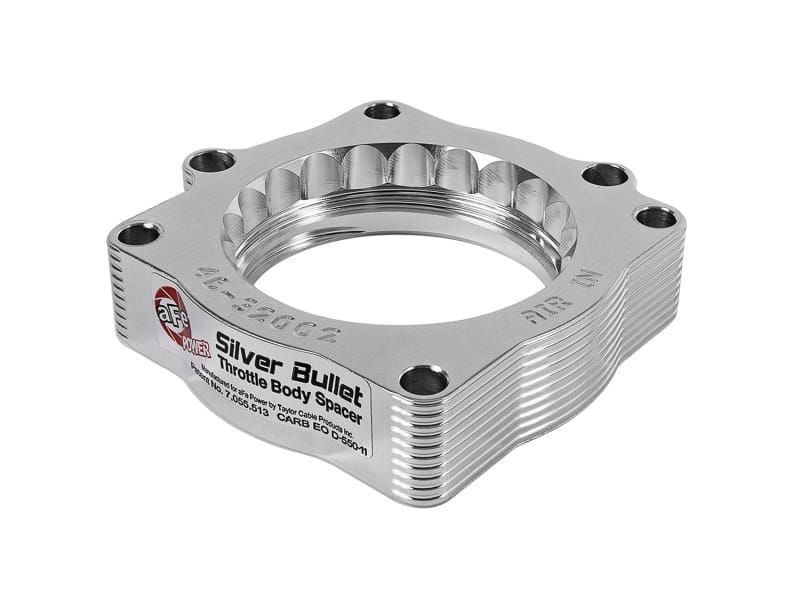 aFe — Silver Bullet Throttle Body Spacer Kit
Silver Bullet Throttle Body Spacer