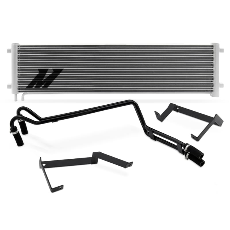 Mishimoto — Transmission Cooler, Silver, fits Ford 6.7L Powerstroke 2011-2016