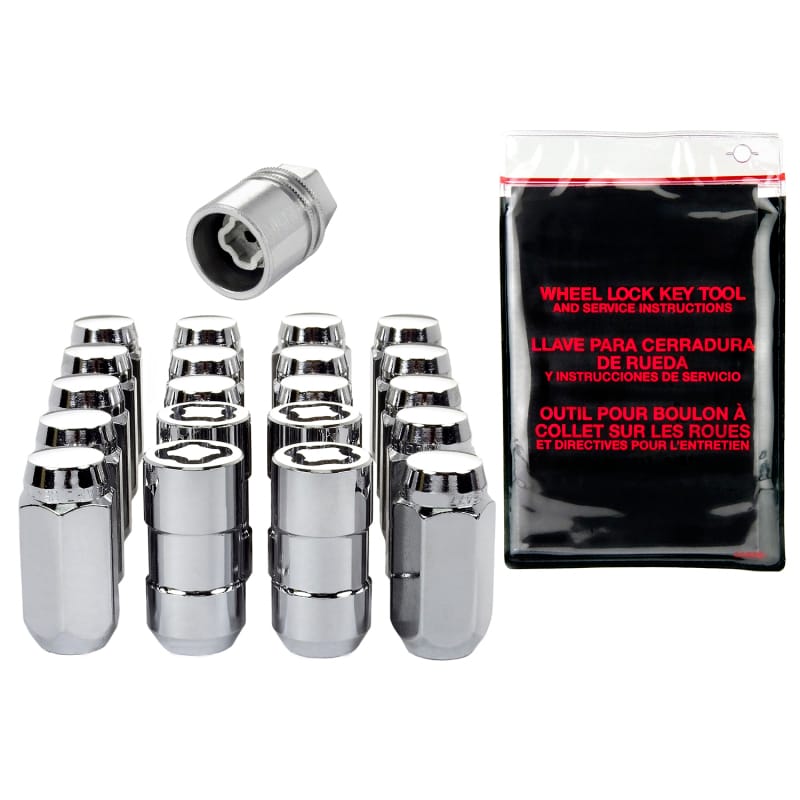 McGard — Cone Seat Exposed Style Wheel Installation Kit-Chrome