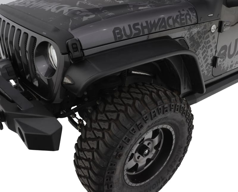 Bushwacker — Fender Flares Flat Style 2Pc Front
Flat Style Fender Flares