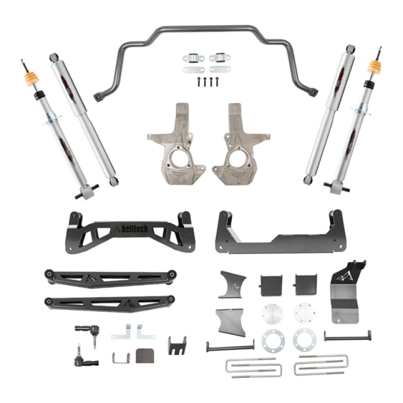 Belltech — 7-9 INCH LIFT KIT | FRONT AND REAR TRAIL PERFORMANCE STRUTS/SHOCKS - 150201TP
7-9" Lift Kit Inc. Front and Rear Trail Performance Struts/Shocks