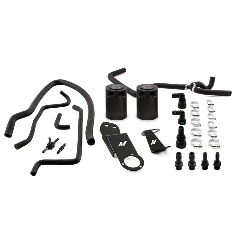 Mishimoto — Baffled Oil Catch Can System, fits Cadillac ATS 2.0T 2013-2019