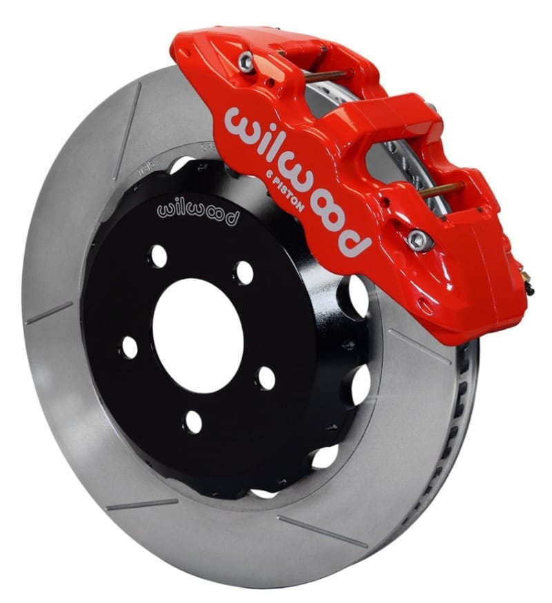 Wilwood — KIT,FRONT,16-19 CAMARO,AERO6,14.00 ROTOR RED,W/LINES