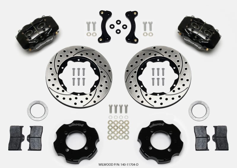 Wilwood — KIT,FRONT,FDLI,MIATA 90-05,11.00x.81 ROTOR,DRILLED