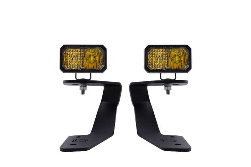 Diode Dynamics — Allows you to mount two Stage Series 2"LED Pods above the hood.
Allows you to mount two C2 2.0 LED Pods above the hood.