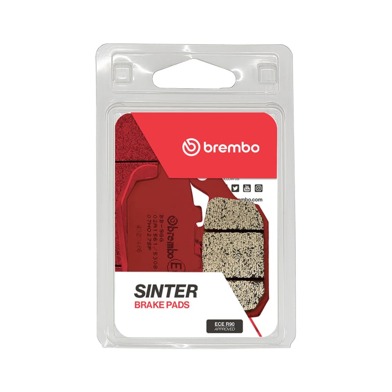 Brembo OE Powersports — Brembo OE 01-09 Buell XB9R Firebolt 984cc Brake Pad - Rear