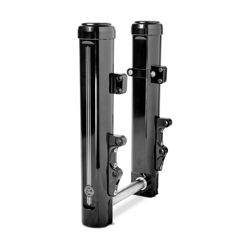 Performance Machine — Performance Machine Dyna and M8 Softail Lower Leg Assembly 49mm - Contrast Cut