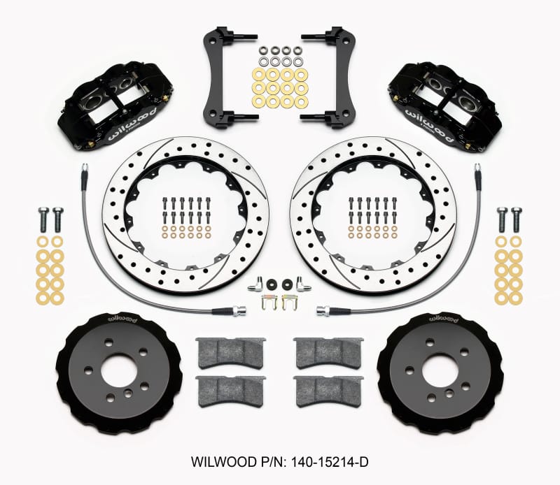 Wilwood — KIT,FRONT,MINI COOPER 14-15,FNSL6R,12.88 ROTOR,SRP,W/LINES