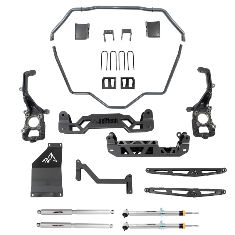 Belltech — 5-7 INCH LIFT KIT | FRONT AND REAR TRAIL PERFORMANCE STRUTS/SHOCKS - 152510TPS
5-7" Lift Kit Inc. Front and Rear Trail Performance Struts/Shocks