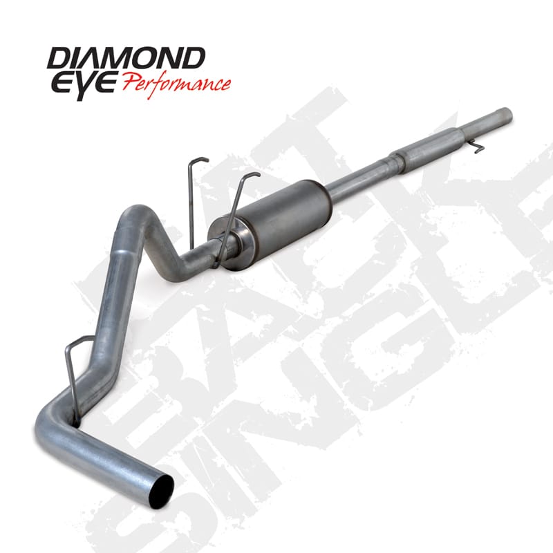 Diamond Eye Performance — 2006-2008 DODGE 5.7L HEMI 1500 3" CAT BACK SINGLE 409 STAINLESS STEEL