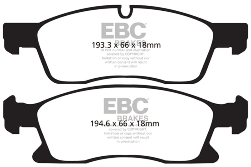 EBC — Ultimax OEM Replacement Brake Pads