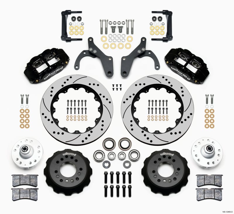 Wilwood — KIT,FRONT,IMPALA 59-64,VETTE 63-64 FNSL6R,1.10,14.00 ROTOR,VENTED,DRILLED