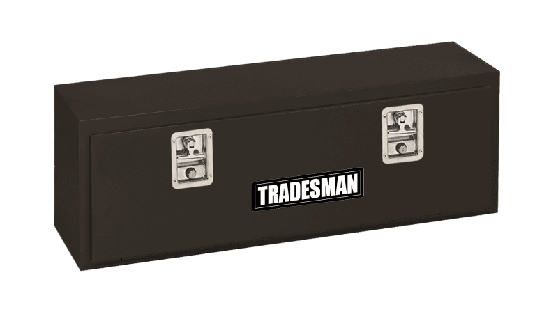 Tradesman — Tradesman Steel Top Mount Truck Tool Box (60in.) - Black