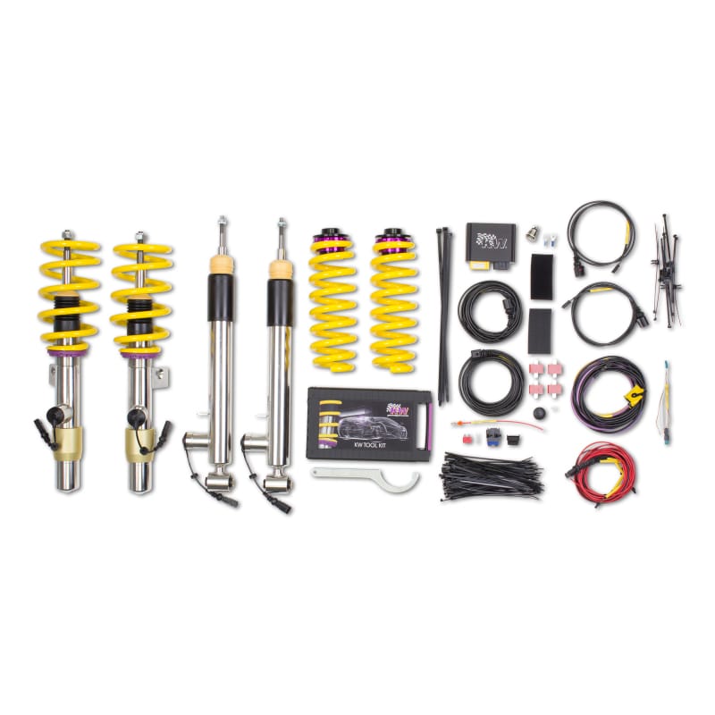 KW — Height Adjustable Coilovers with standalone ECU for Electronic Damper Control
KW DDC ECU COILOVER KIT - 39020004