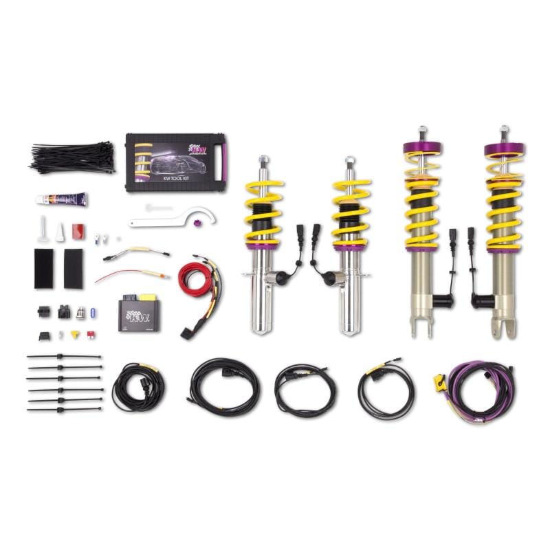 KW — Height Adjustable Coilovers with standalone ECU for Electronic Damper Control