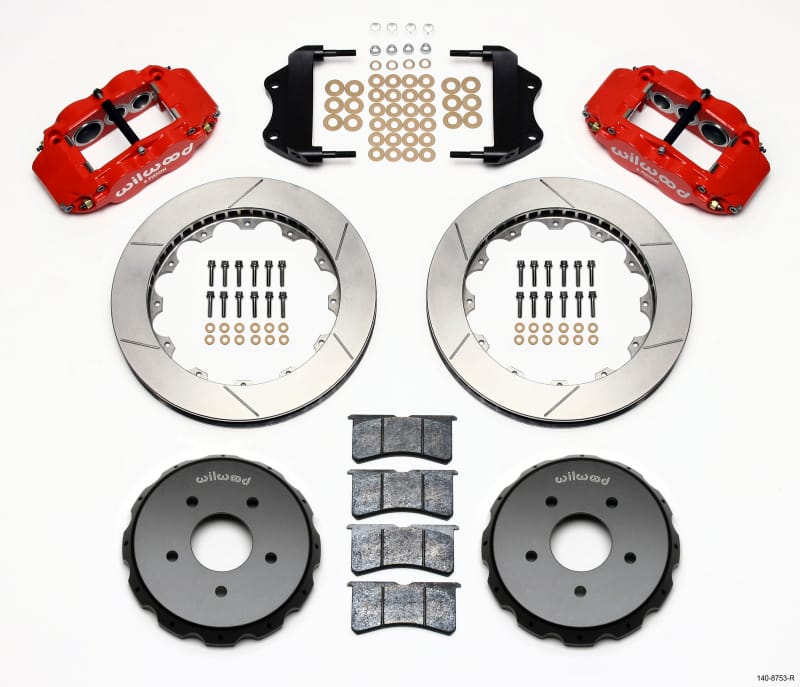 Wilwood — KIT,FRONT,GTO,2004-2006,13.00 ROTOR RED,W/LINES