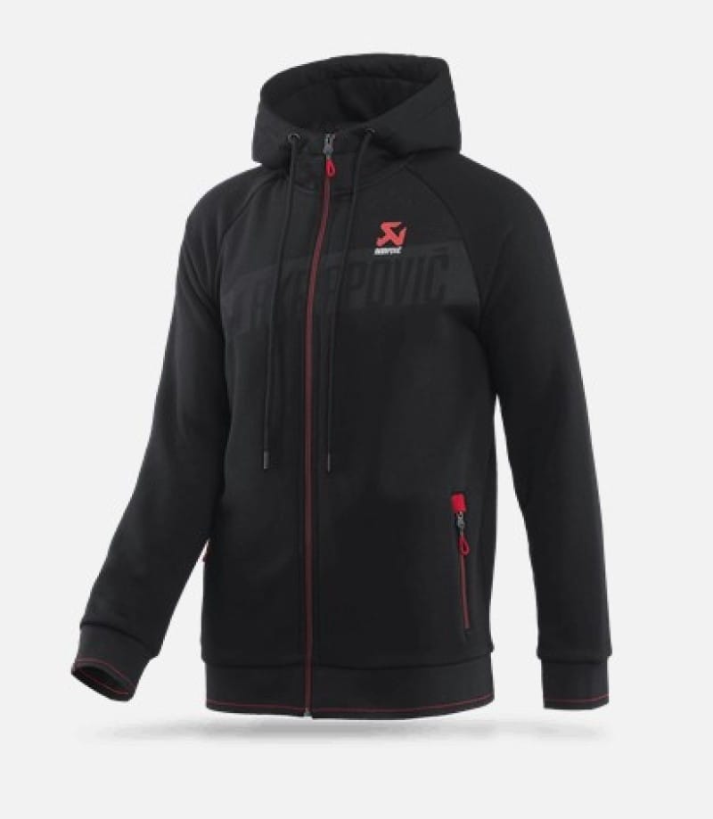 Akrapovic — Akrapovic Mens Corpo Zip Hoodie Black - M
Mens Zip Hoodie