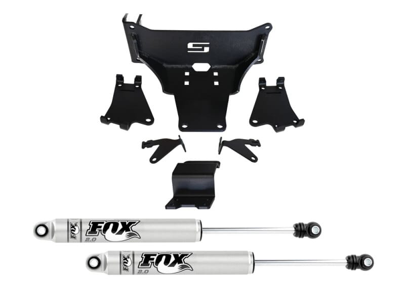 Superlift — Dual Steering Stabilizer Kit - Fox 2.0 Cylinders - 17-25 F450/550 4WD
Dual Steering Stabilizer Kit-Fox 2.0 Cylinders-17-25 F450/550 4WD