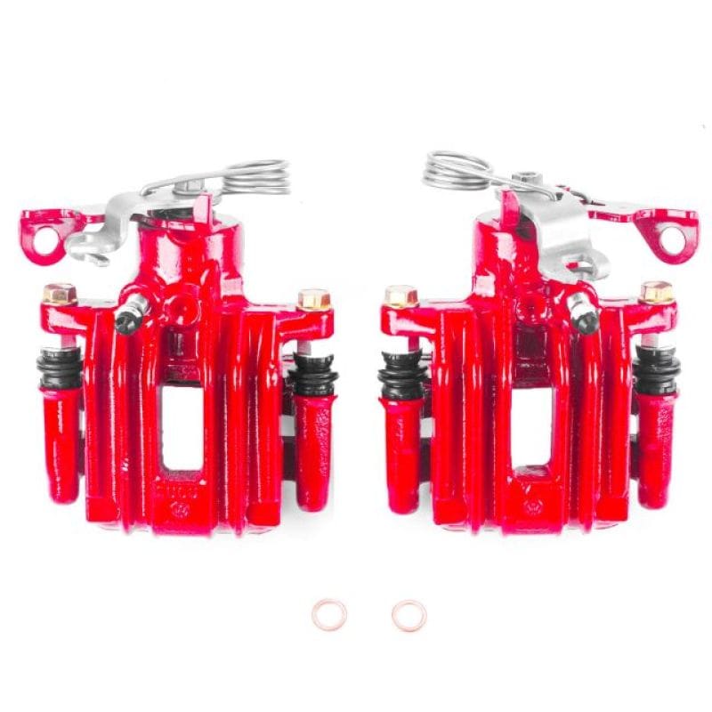 PowerStop — Red Powder Coated Calipers