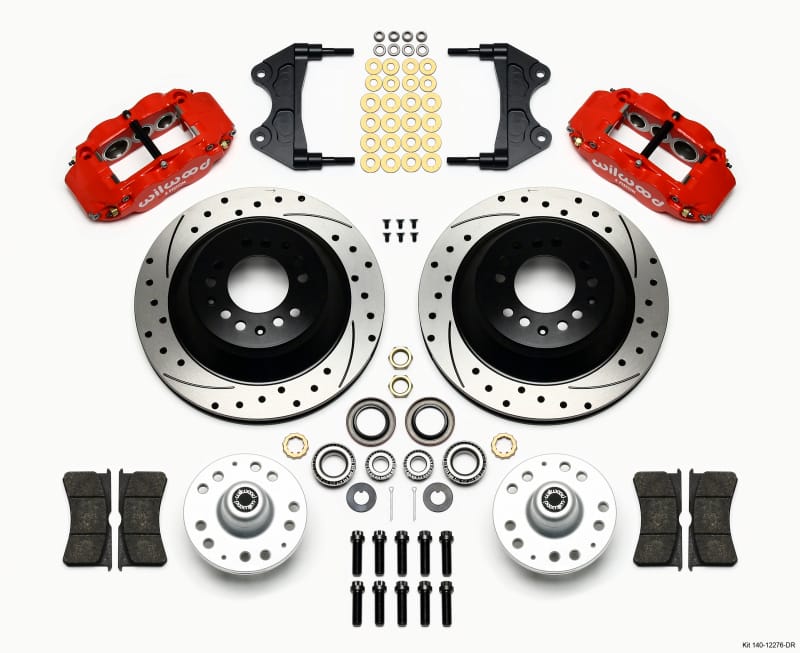 Wilwood — KIT,FRONT,WWE PRO SPINDLE,FNSL6R,12.88 1PC ROTOR,SRP,RED