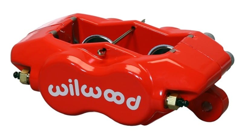 Wilwood — Wilwood Caliper-Forged Dynalite-Red 1.62in Pistons .81in Disc
BRAKE CALIPER